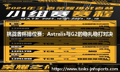 挑战者杯排位赛：Astralis与G2的稳扎稳打对决